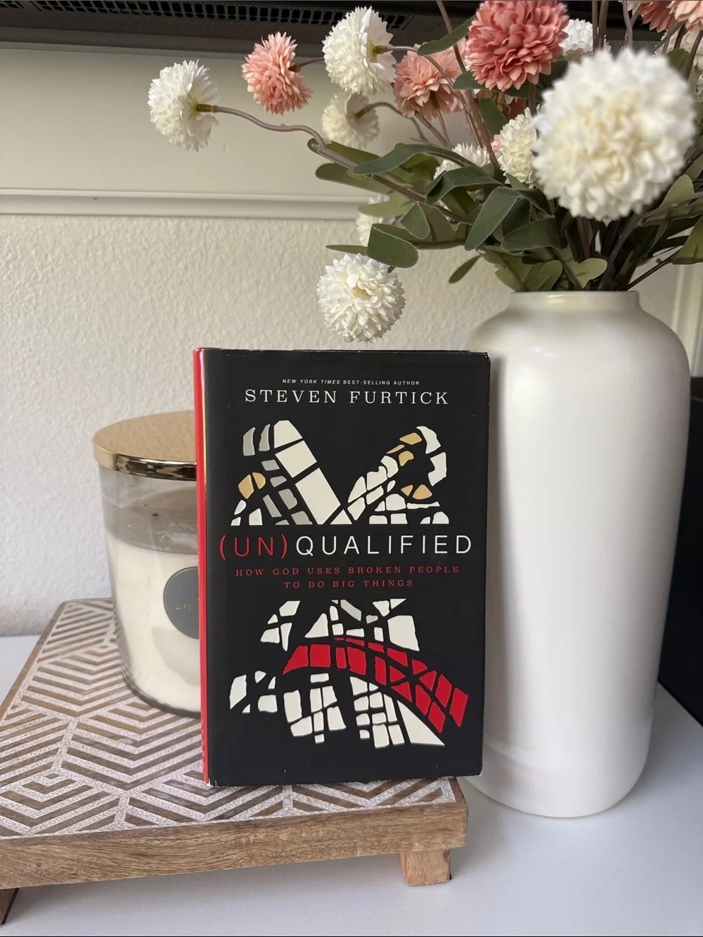(Un)Qualified Hardcover Book - Black and Red